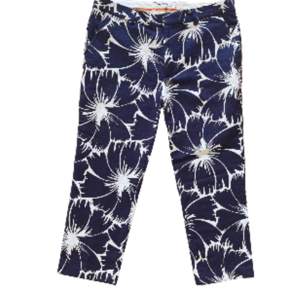 Mr Turk blue and white Trousers, Size 36" x 30"